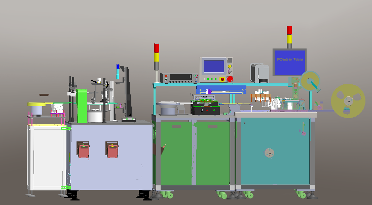 全自動(dòng)編帶生產(chǎn)線